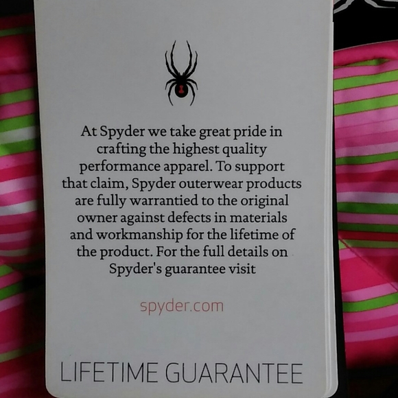 Spyder Girl's Hottie Ski Snowboard Jacket - Picture 7 of 14